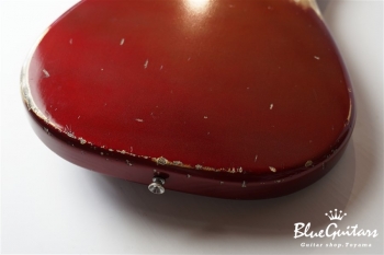 IRIS #076 - Candy Apple Red over Aztec Gold