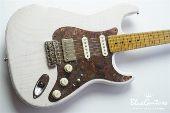 Model S. #077 Light Aged - White Blonde with Copper Red