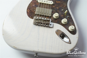 Model S. #077 Light Aged - White Blonde with Copper Red