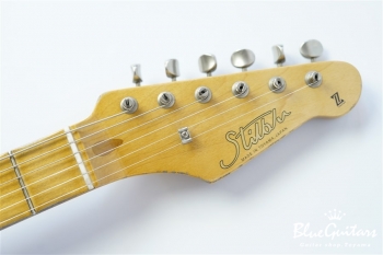 Model S. #077 Light Aged - White Blonde with Copper Red