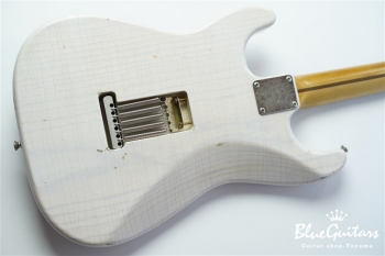 Model S. #077 Light Aged - White Blonde with Copper Red