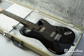 Model S. #045 Light Aged - See through Black Burst with Black