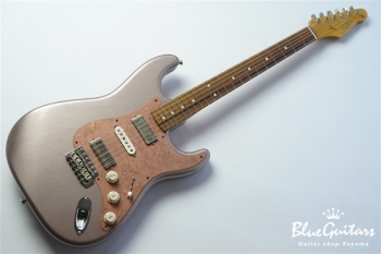 Model S. Light Aged - Burgundy Mist Metallic with Copper Pink