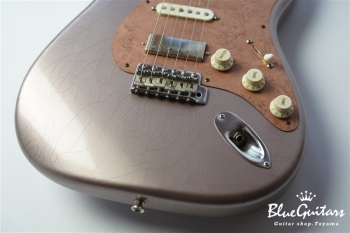 Model S. Light Aged - Burgundy Mist Metallic with Copper Pink