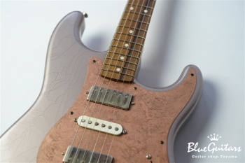 Model S. Light Aged - Burgundy Mist Metallic with Copper Pink