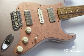 Model S. Light Aged - Burgundy Mist Metallic with Copper Pink