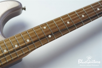 Model S. Light Aged - Burgundy Mist Metallic with Copper Pink