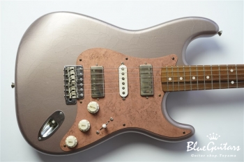 Model S. Light Aged - Burgundy Mist Metallic with Copper Pink