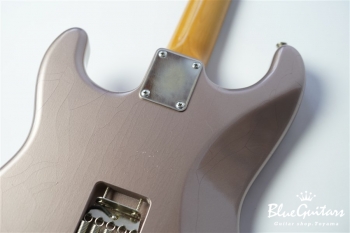 Model S. Light Aged - Burgundy Mist Metallic with Copper Pink