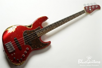 XJ-1T 4st Candy Apple Red over 3TB #1942 Heavy Aged/Alder/R/MH