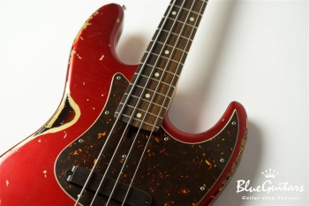 XJ-1T 4st Candy Apple Red over 3TB #1942 Heavy Aged/Alder/R/MH