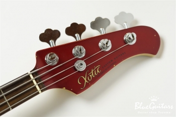 XJ-1T 4st Candy Apple Red over 3TB #1942 Heavy Aged/Alder/R/MH