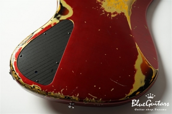 XJ-1T 4st Candy Apple Red over 3TB #1942 Heavy Aged/Alder/R/MH