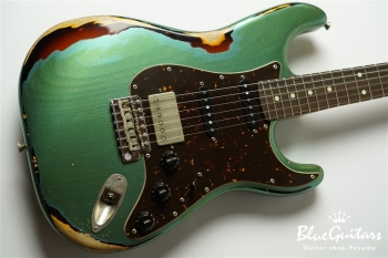 XSC-2 Vintage Sherwood Green over 3TB #1714 Alder/Rosewood Fingerboard/Master Grade Neck
