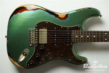 XSC-2 Vintage Sherwood Green over 3TB #1714 Alder/Rosewood Fingerboard/Master Grade Neck