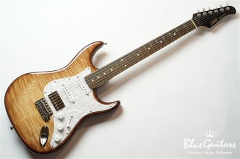 XS-2 - Natural Brown Burst #573 Non Aged/Flame Maple/Ash