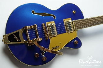 G5655TG Electromatic Center Block Jr. Single-Cut with Bigsby Azure Metallic
