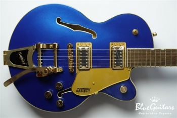 G5655TG Electromatic Center Block Jr. Single-Cut with Bigsby Azure Metallic