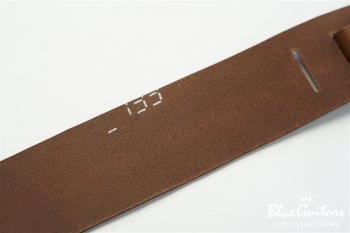 Plain Leather - Choco & Rhombus Studs