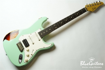 2017 Limited Edition Classic Antique Finish Over Finish - Surf Green over 3 Tone Burst