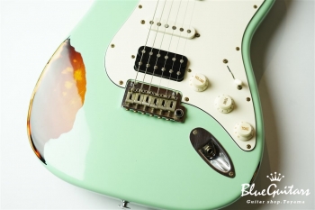 2017 Limited Edition Classic Antique Finish Over Finish - Surf Green over 3 Tone Burst
