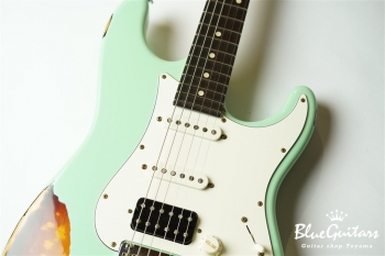 2017 Limited Edition Classic Antique Finish Over Finish - Surf Green over 3 Tone Burst