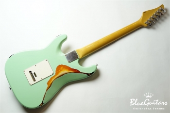 2017 Limited Edition Classic Antique Finish Over Finish - Surf Green over 3 Tone Burst