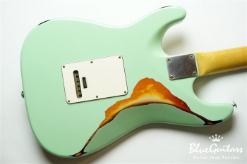 2017 Limited Edition Classic Antique Finish Over Finish - Surf Green over 3 Tone Burst