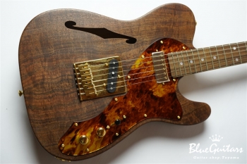 PFTE #017 Limited - Figured Walnut/Alder 1P/Pau Ferro FB - Natural/Oil