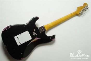 Team Built Limited Edition 1960’s Stratocaster Journeyman Relic Black over Pink Paisley