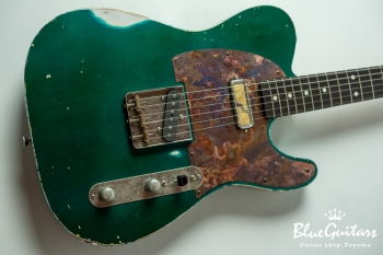 Model T. #072 Medium Aged - Metallic Green with Copper Red