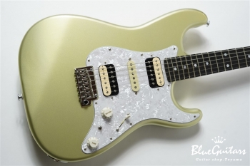 SIGMA HSH - Jacaranda Fingerboard / Flame Maple Neck - Teal Green Metallic