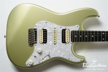 SIGMA HSH - Jacaranda Fingerboard / Flame Maple Neck - Teal Green Metallic