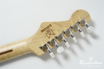 SIGMA HSH - Jacaranda Fingerboard / Flame Maple Neck - Teal Green Metallic