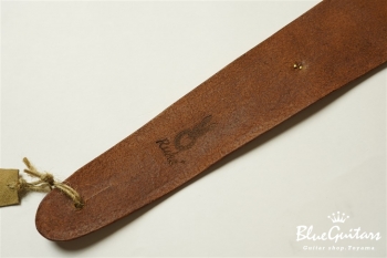 Plain Leather - Camel & Rhombus Studs