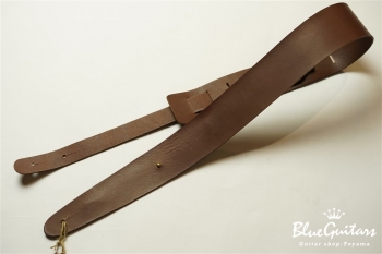 Plain Leather - Choco & Round Studs