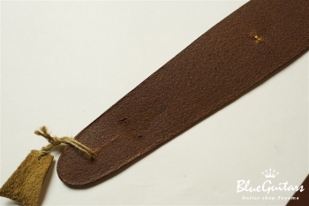 Plain Leather - Choco & Oval Studs