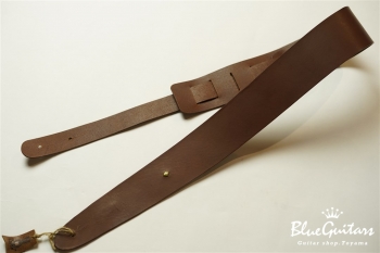 Plain Leather - Choco & Rhombus Studs