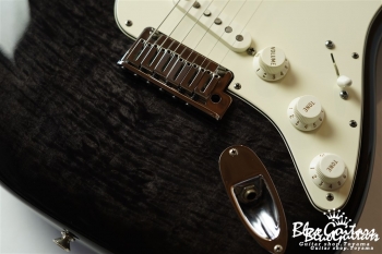 Custom Deluxe Stratocaster 2013 - Ebony Trans