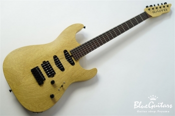 S-622 Extraordinary Korina SSH - Korina Yellow