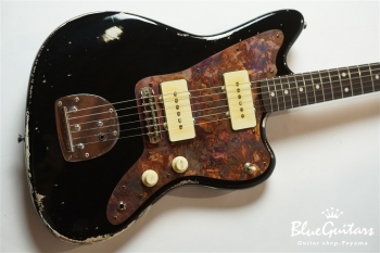 Model JM. #095 Heavy Aged - Black with Copper Red