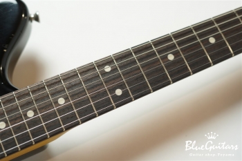 Model JM. #095 Heavy Aged - Black with Copper Red