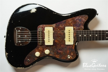 Model JM. #095 Heavy Aged - Black with Copper Red