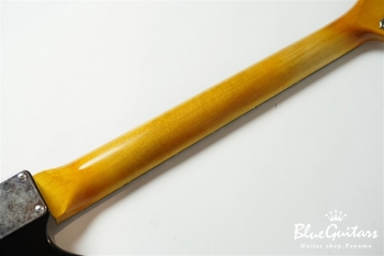 Model JM. #095 Heavy Aged - Black with Copper Red