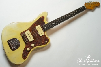 Model JM. #096 Heavy Aged - Faded White Blonde with Copper Red