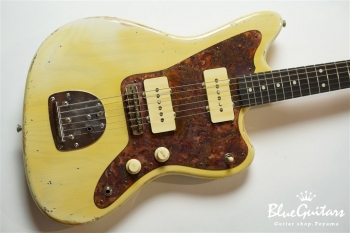 Model JM. #096 Heavy Aged - Faded White Blonde with Copper Red