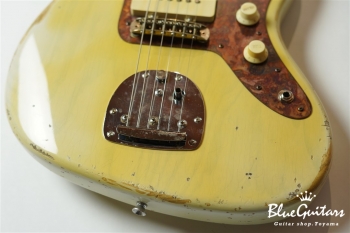 Model JM. #096 Heavy Aged - Faded White Blonde with Copper Red