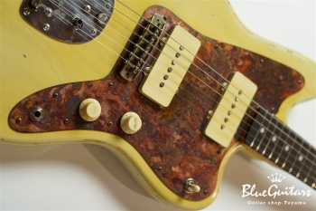 Model JM. #096 Heavy Aged - Faded White Blonde with Copper Red