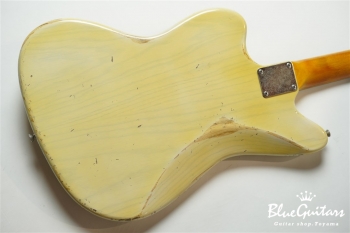 Model JM. #096 Heavy Aged - Faded White Blonde with Copper Red