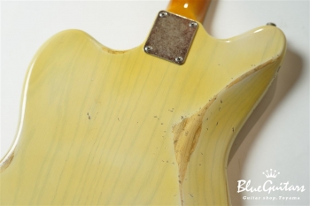 Model JM. #096 Heavy Aged - Faded White Blonde with Copper Red